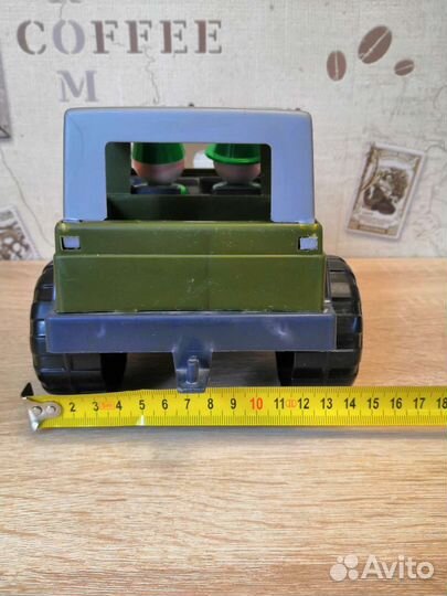 Джип военный, внедорожник, машинка Полесье