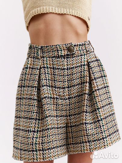 Твидовые шорты