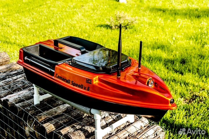 Прикормочный кораблик для рыбалки CamaraD Speed V5