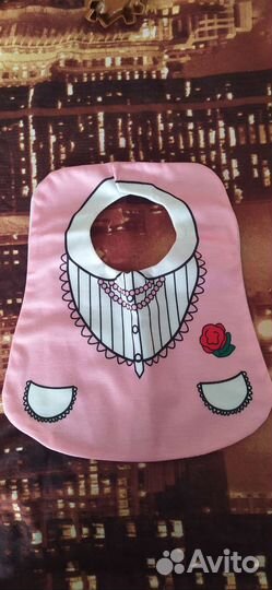 Слюнявчик новый