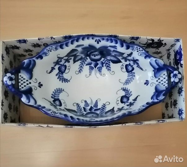 Фруктовница. Гжель