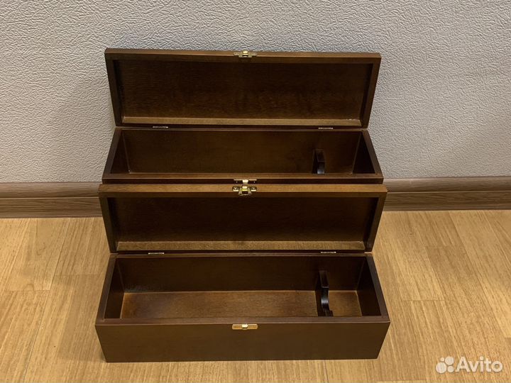 Деревянная коробка для вина