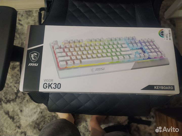 Клавиатура msi vigor gk30