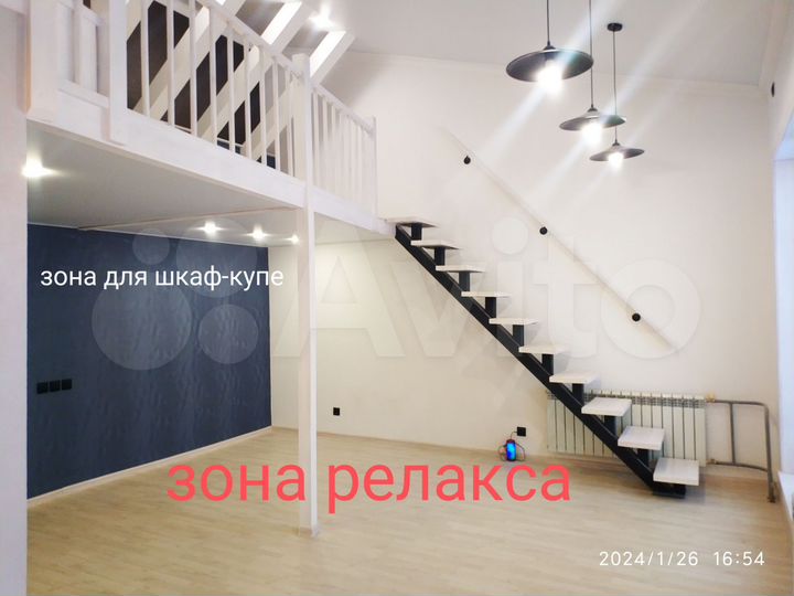 Своб. планировка, 46 м², 5/5 эт.
