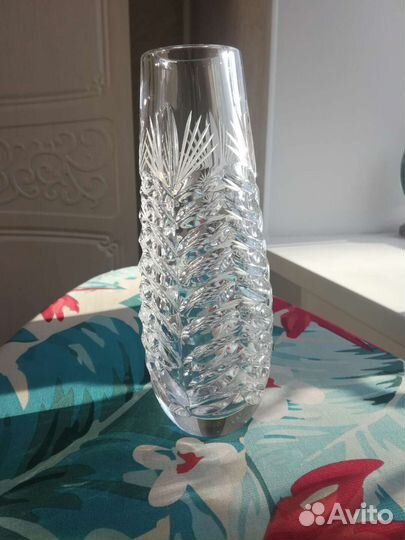 Ваза хрустальная 21,5 см