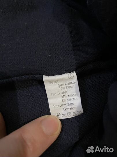 Комплект набор зимний шапка и снуд на 5-6 лет