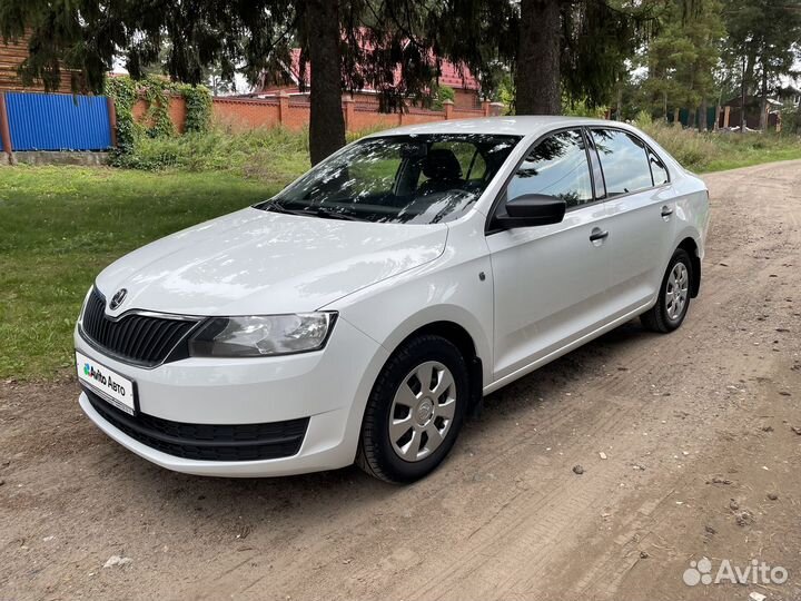 Skoda Rapid 1.6 МТ, 2016, 165 100 км