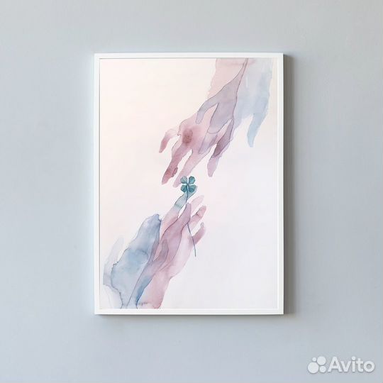 Интерьерная картина / акварель
