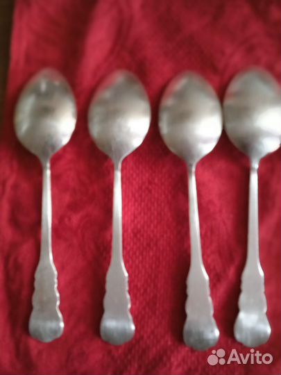 Ложки вилки посеребрение