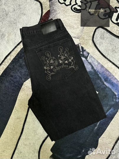 Джинсы Supreme x coogi