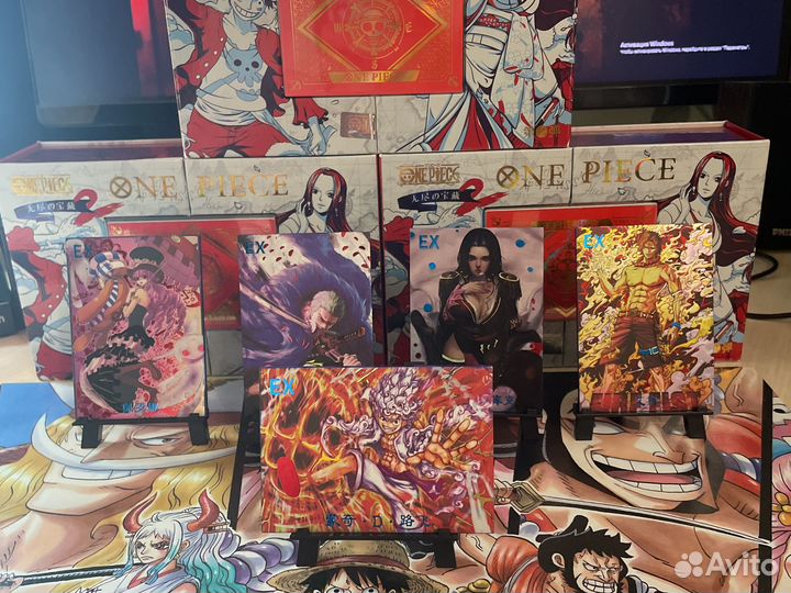 Карточки по аниме onepiece