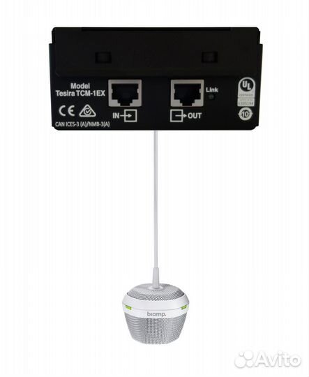 Микрофон Biamp parletcm-1EX white
