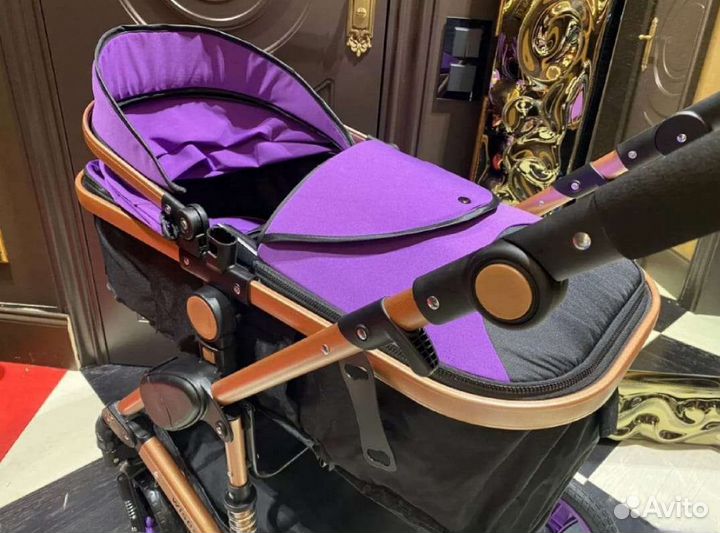 Коляска 3в1 Новая необычный цвет (Новая)