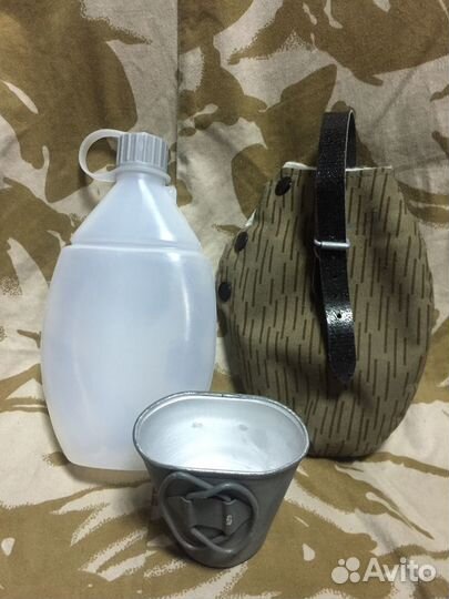 Фляга гдр Восточная Германия штрихтарн