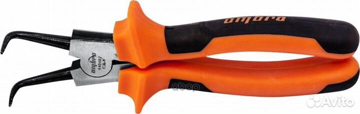 Щипцы для стопорных колец, разжим загнутый 180