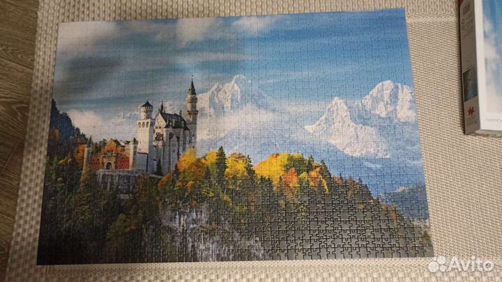 Пазлы trefl 1500, castorland 1000