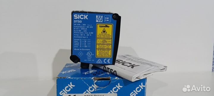 Датчик расстояния Sick DT50-P1114, артикул 1047581