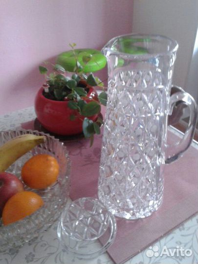 Кувшин хрустальный 