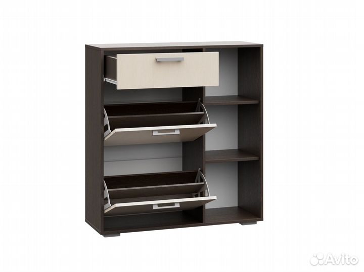 Обувница Венге/дуб белфорт с Доставкой