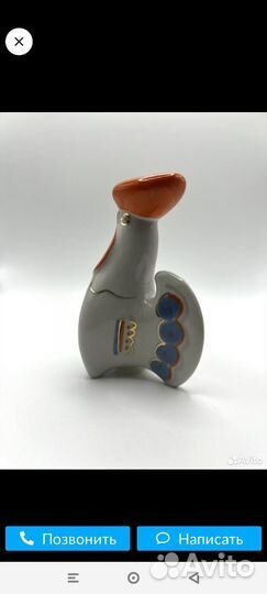 Солонка. Петушок для соли. СССР