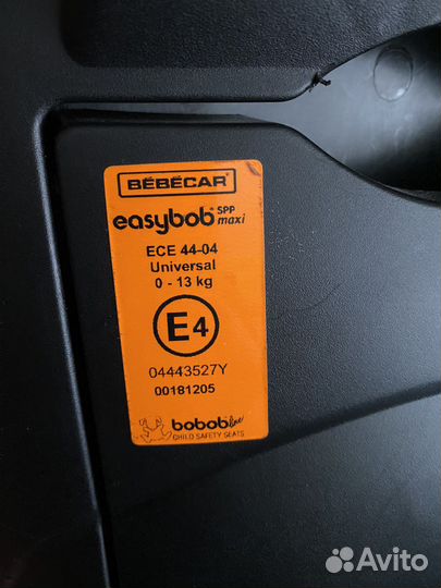 Детское автокресло от 0 до 13 bebecar