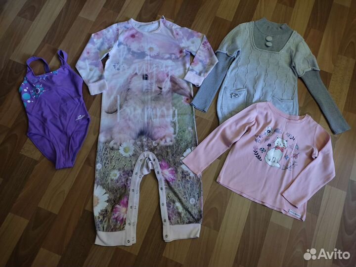 Вещи пакетом на девочку 4 5 лет