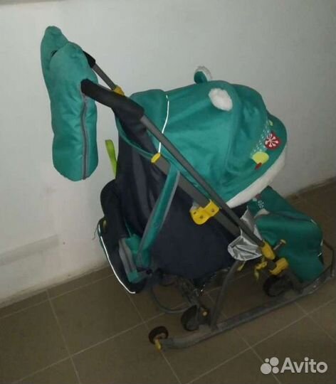 Санки коляска ника 7-2