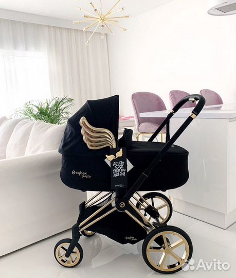 Коляска Cybex priam 4 jeremy с крыльями