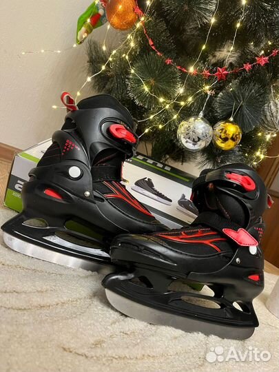 Коньки action раздвижные