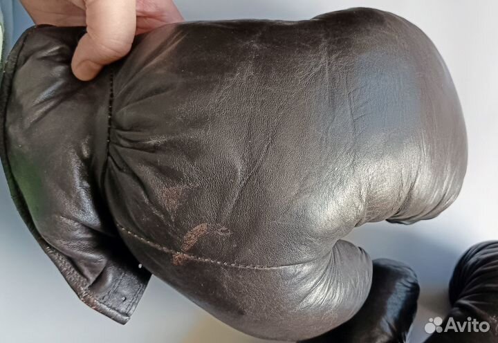 Боксерские перчатки СССР, кожа