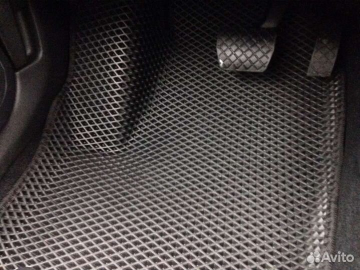 Чехлы на kia rio 4 ромб 3D