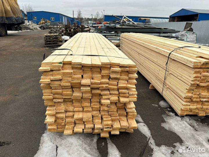 Доска сухая строганная сорт ав 25/150/6000