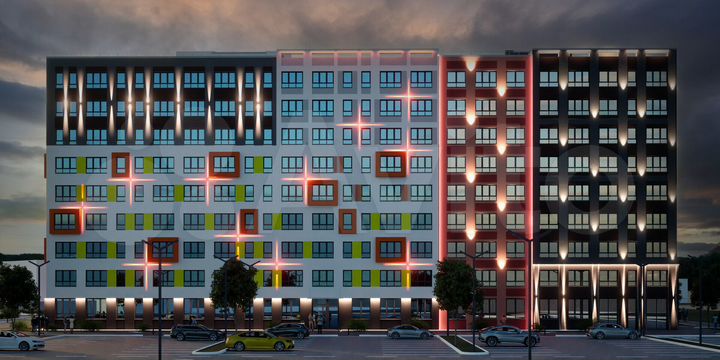 1-к. квартира, 38,3 м², 3/9 эт.