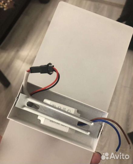 Светильник светодиодный, белый свет, 2 штуки