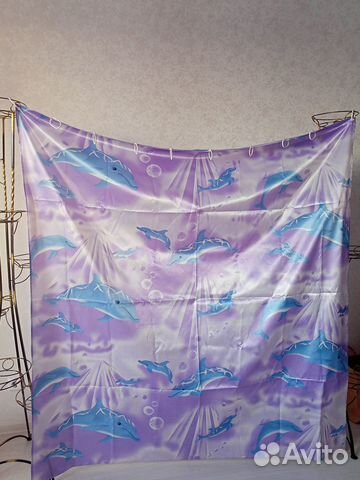 Штора для ванной тканевая полиэстер, бу, 170165