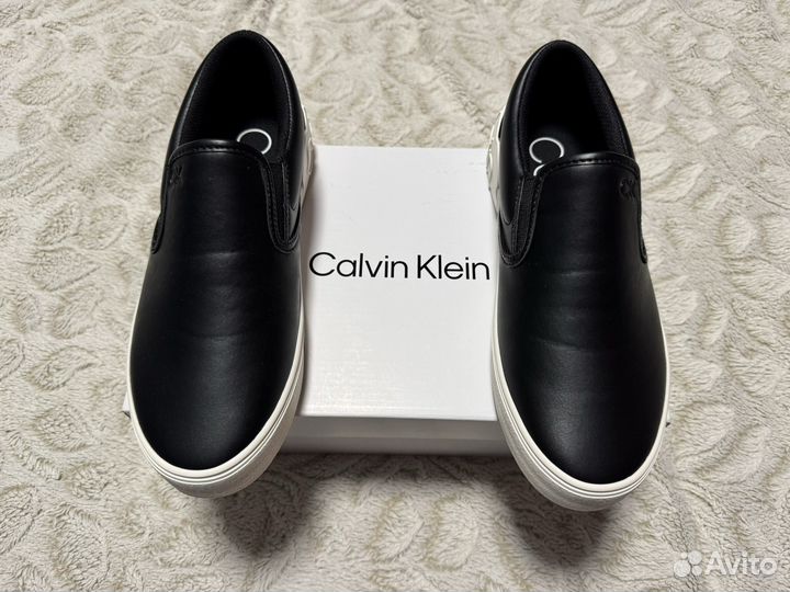 Слипоны мужские Calvin Klein