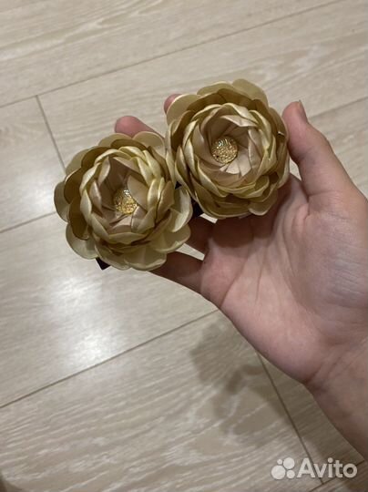 Ободок и заколки ручная работа