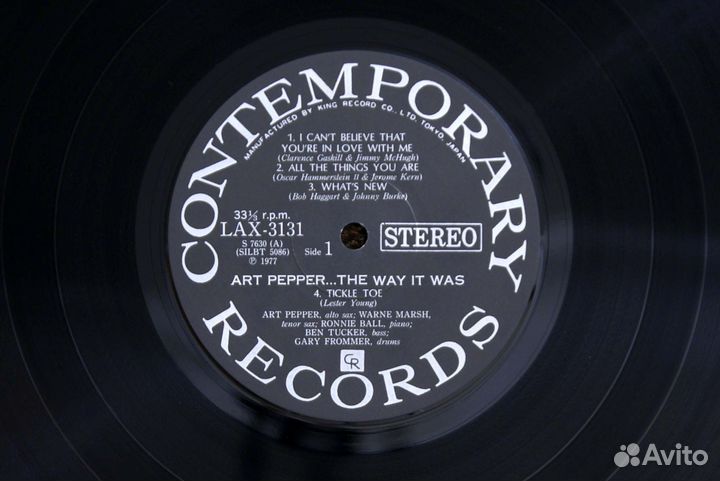 Art Pepper – The Way It Was – Japan 1977 v2