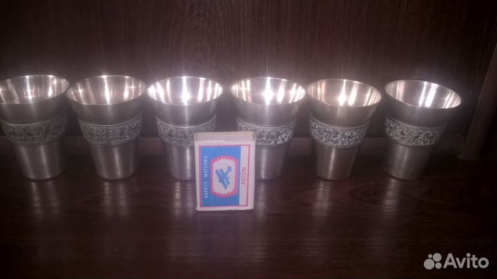 Стопки мельхиоровые