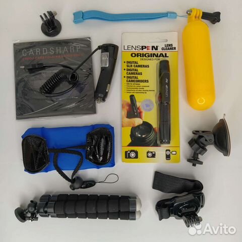 Набор для экшн-камеры, 8 предметов