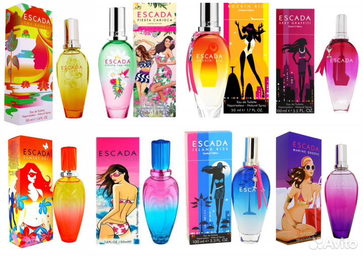 Распив Escada набор