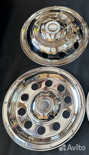 Колпаки из нержавейки 22.5