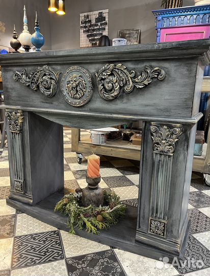 Винтажный камин для вашего интерьера