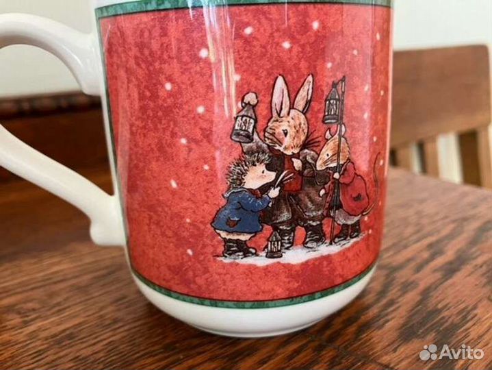 Villeroy boch foxwood tales Christmas кружка