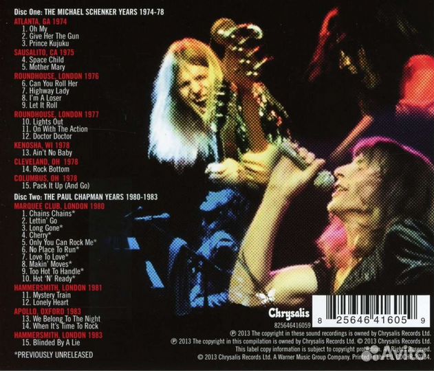 UFO - Hot 'N' Live: The Chrysalis Live Anthology 1974 - 1983 (2 CD)