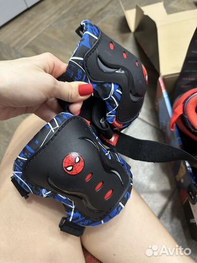 Коньки ледовые детские раздвижные