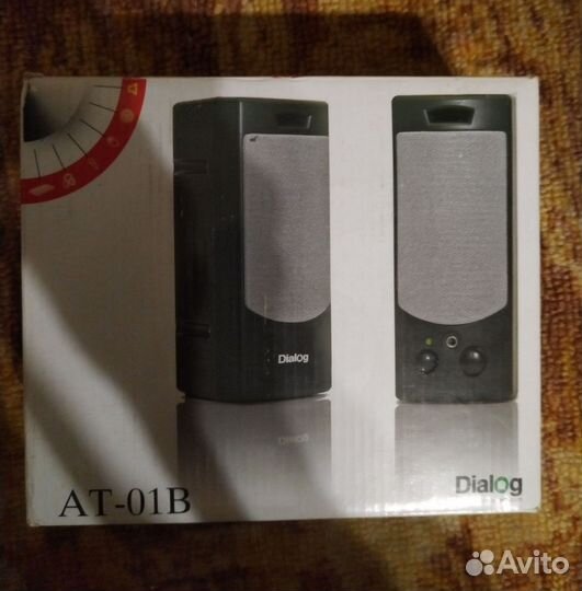 Колонки dialog AT-01 B, Компьютерные