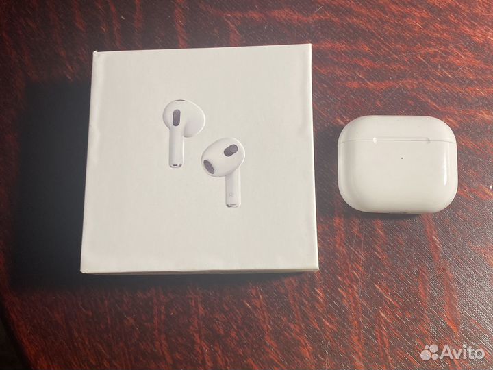 Беспроводные наушники apple airpods 3