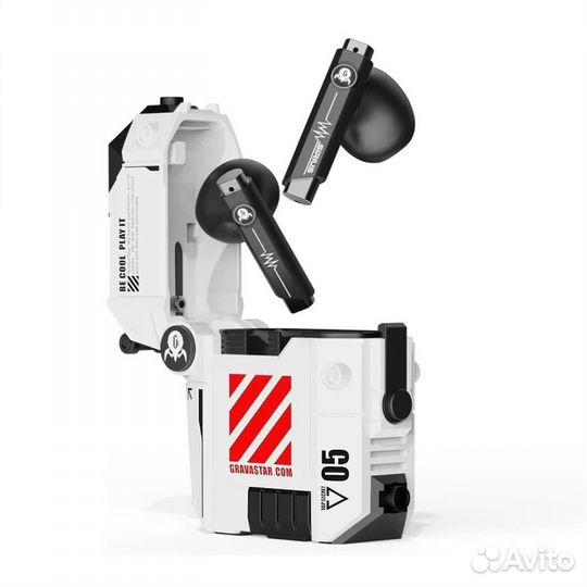 Наушники Gravastar Sirius P5 Mecha white