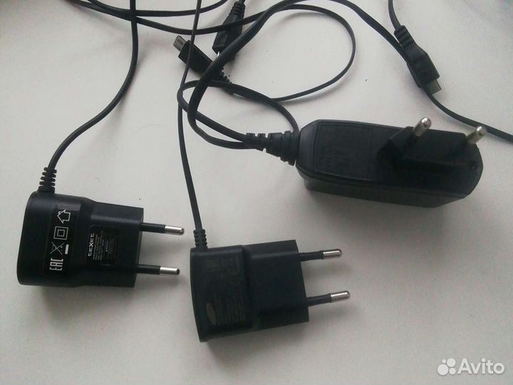 Зарядки Nokia, Samsung, Texet оригинал